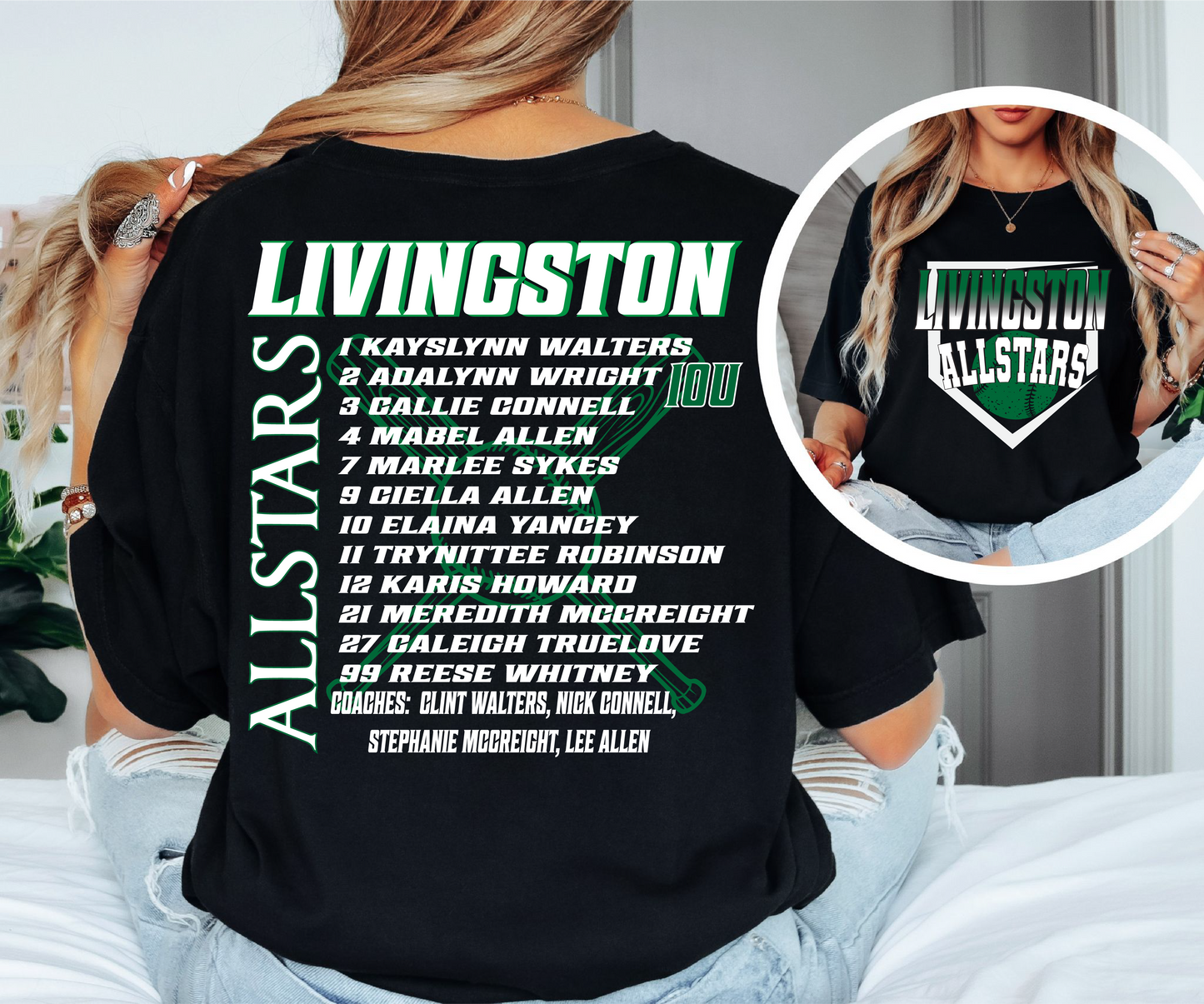 10 LIVINGSTON GIRLS ALLSTAR