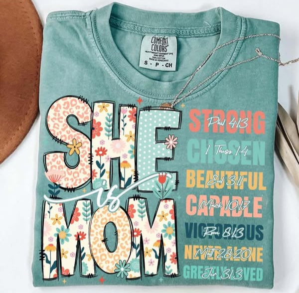 SHE IS MOM