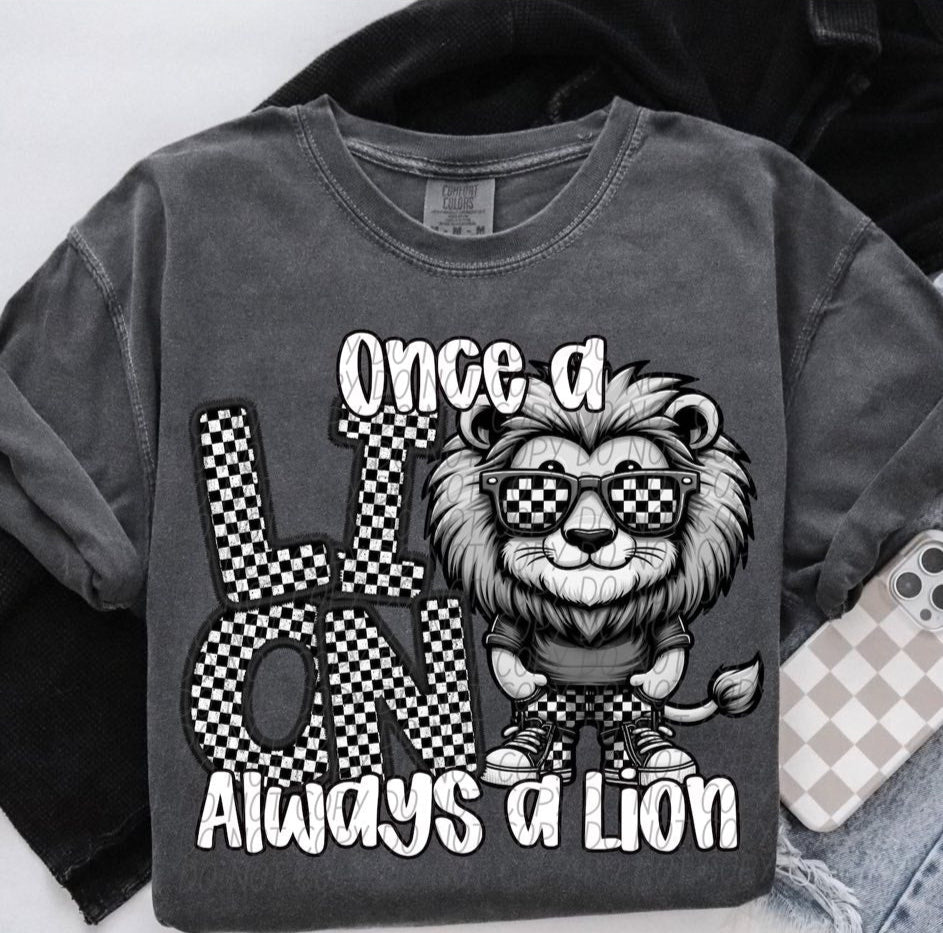 Once a Lion always a lion
