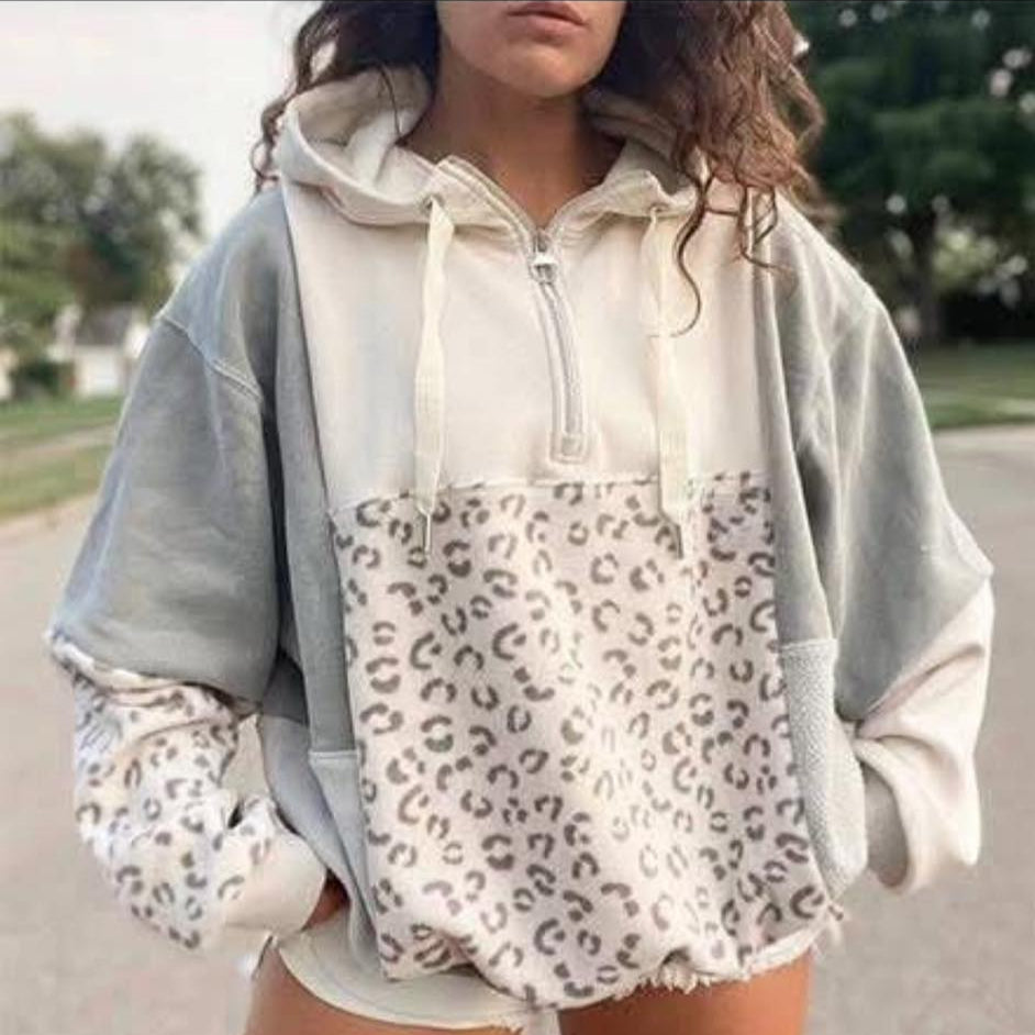 Leopard Fashion hoodie