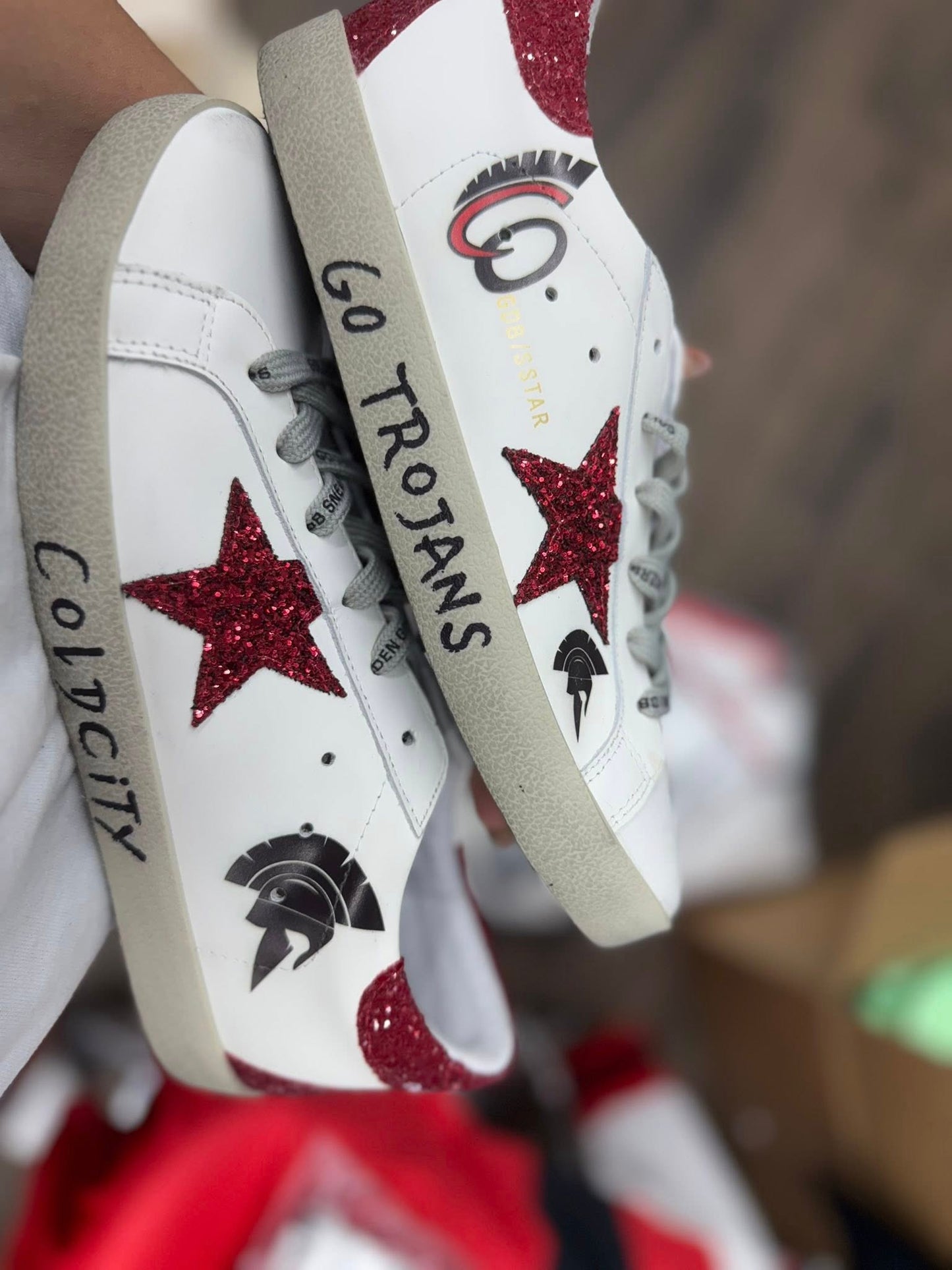 Golden goose Customs Coldspring Trojans