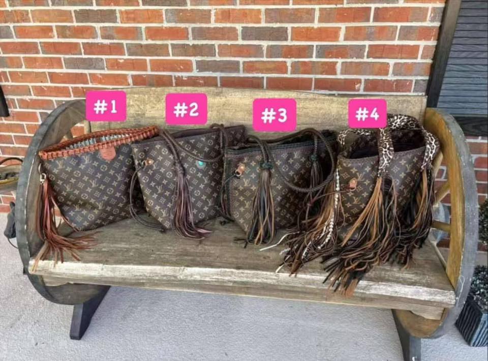 LV Fringe Purse