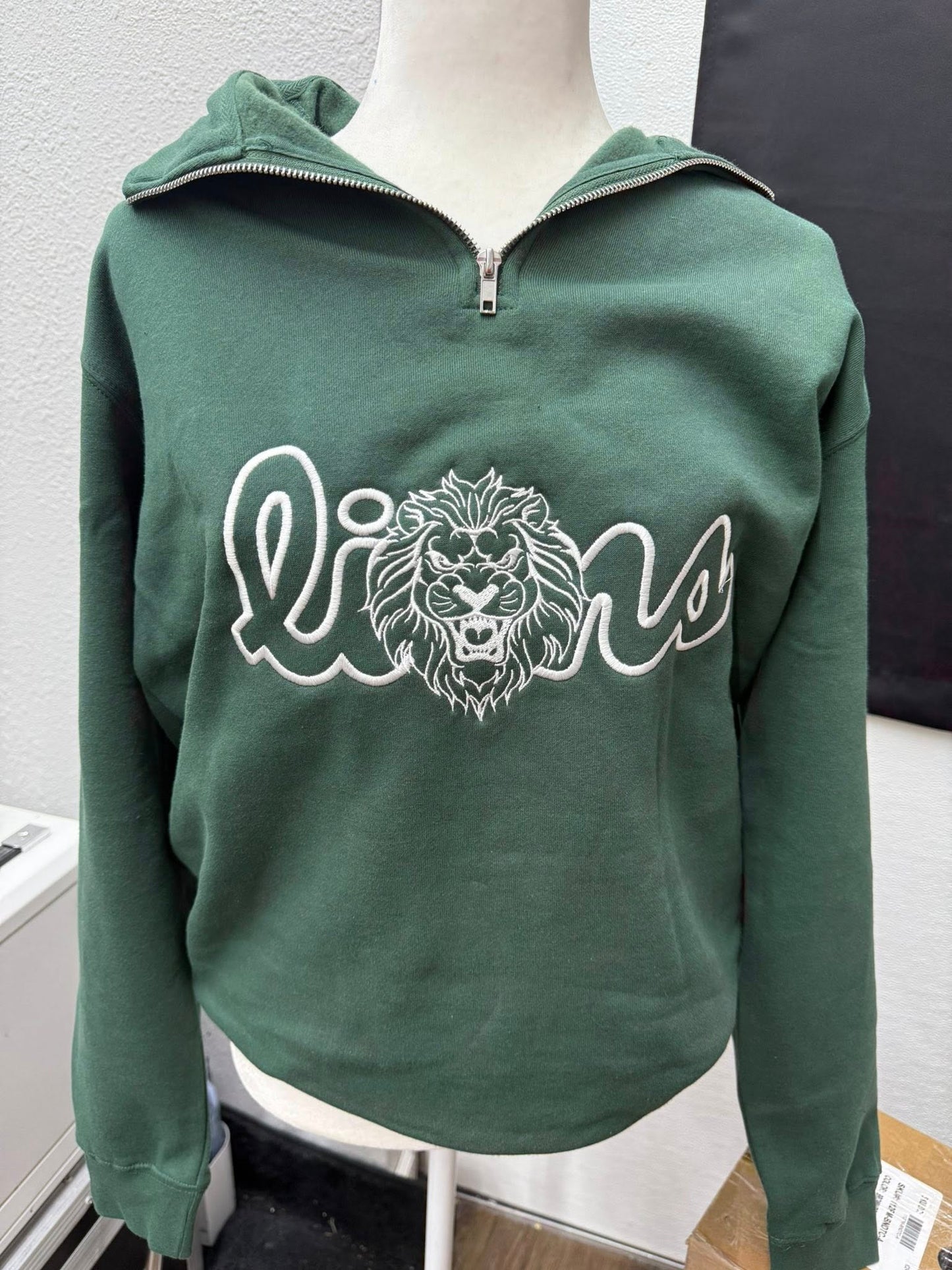 Lions Quarter Zip Embroidery