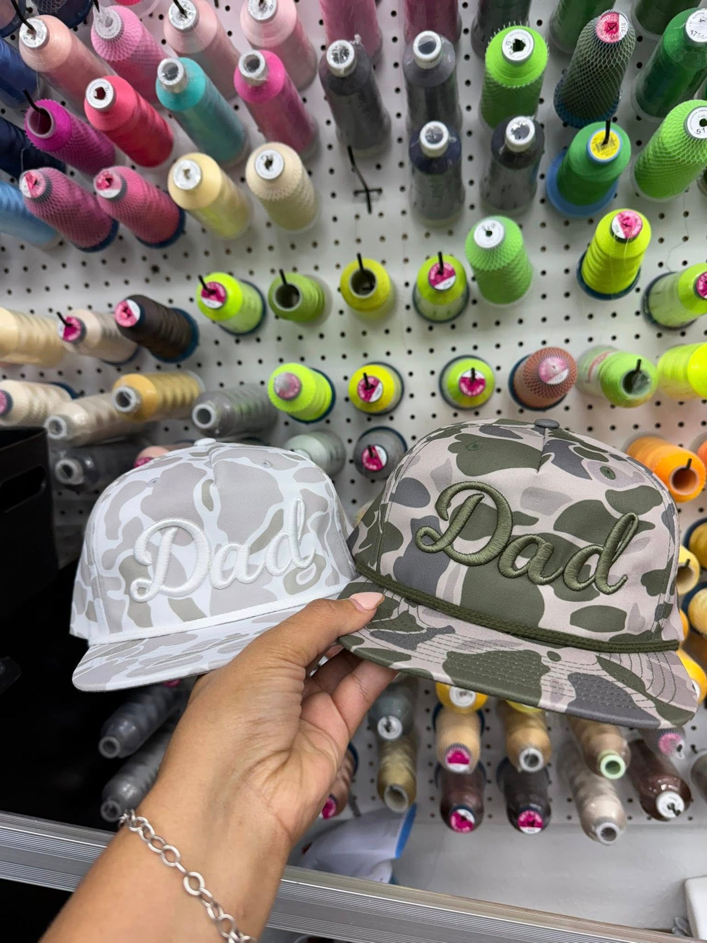dad camo hat