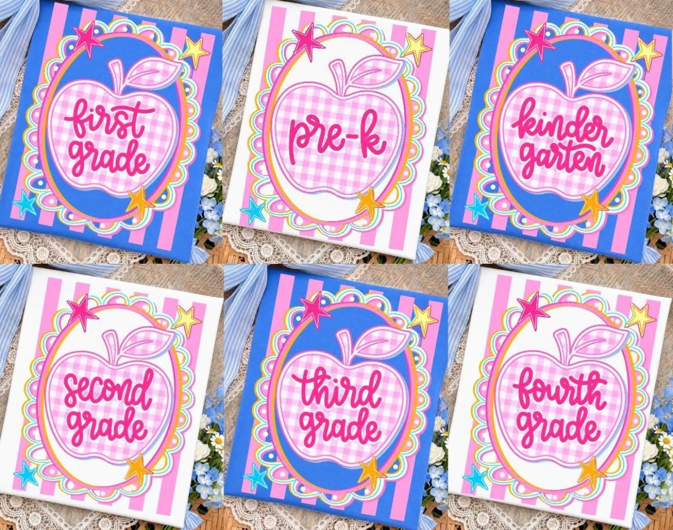 Cutie apple stripe grade level #520