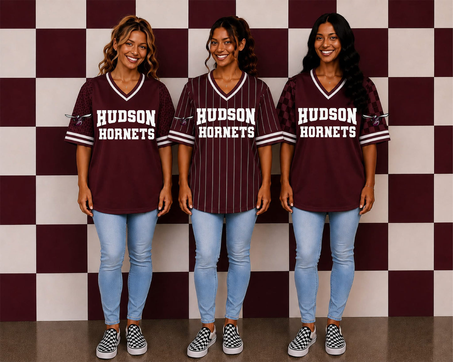 Hudson hornets football style