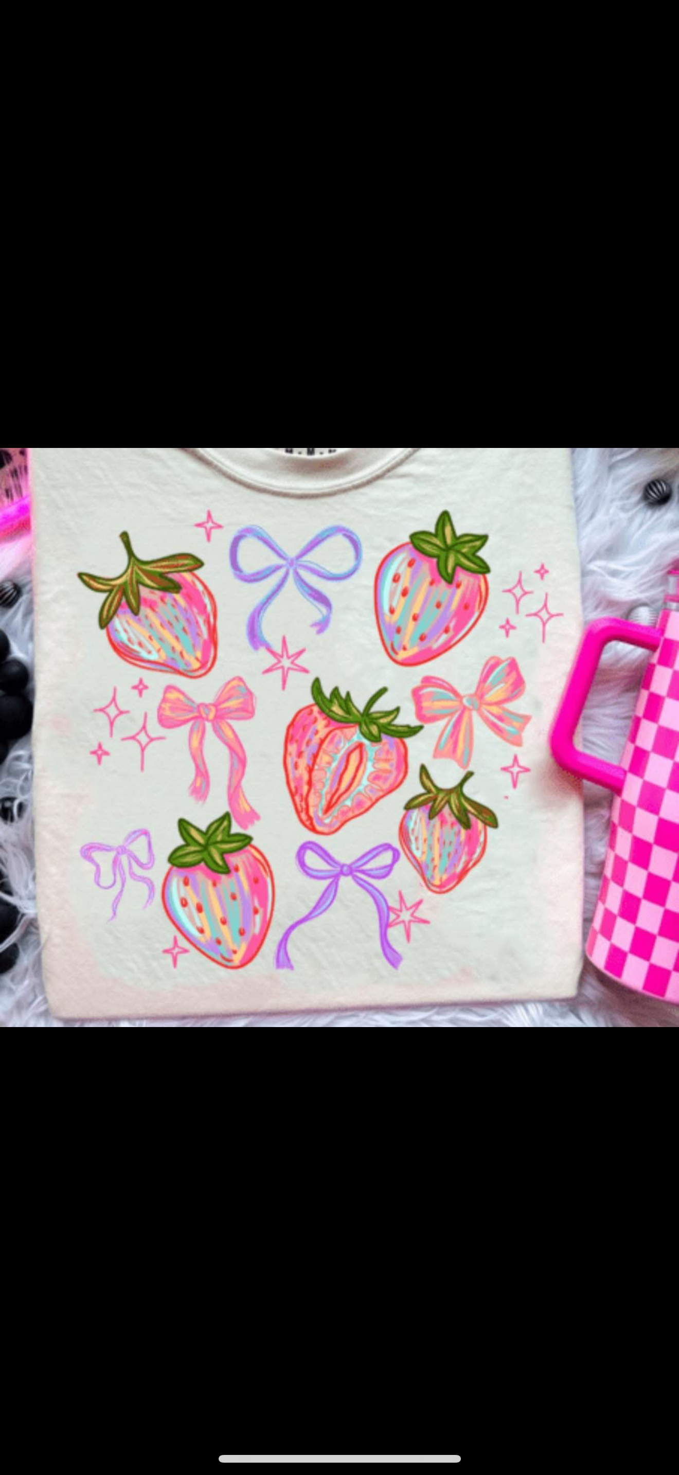 Strawberry and bows