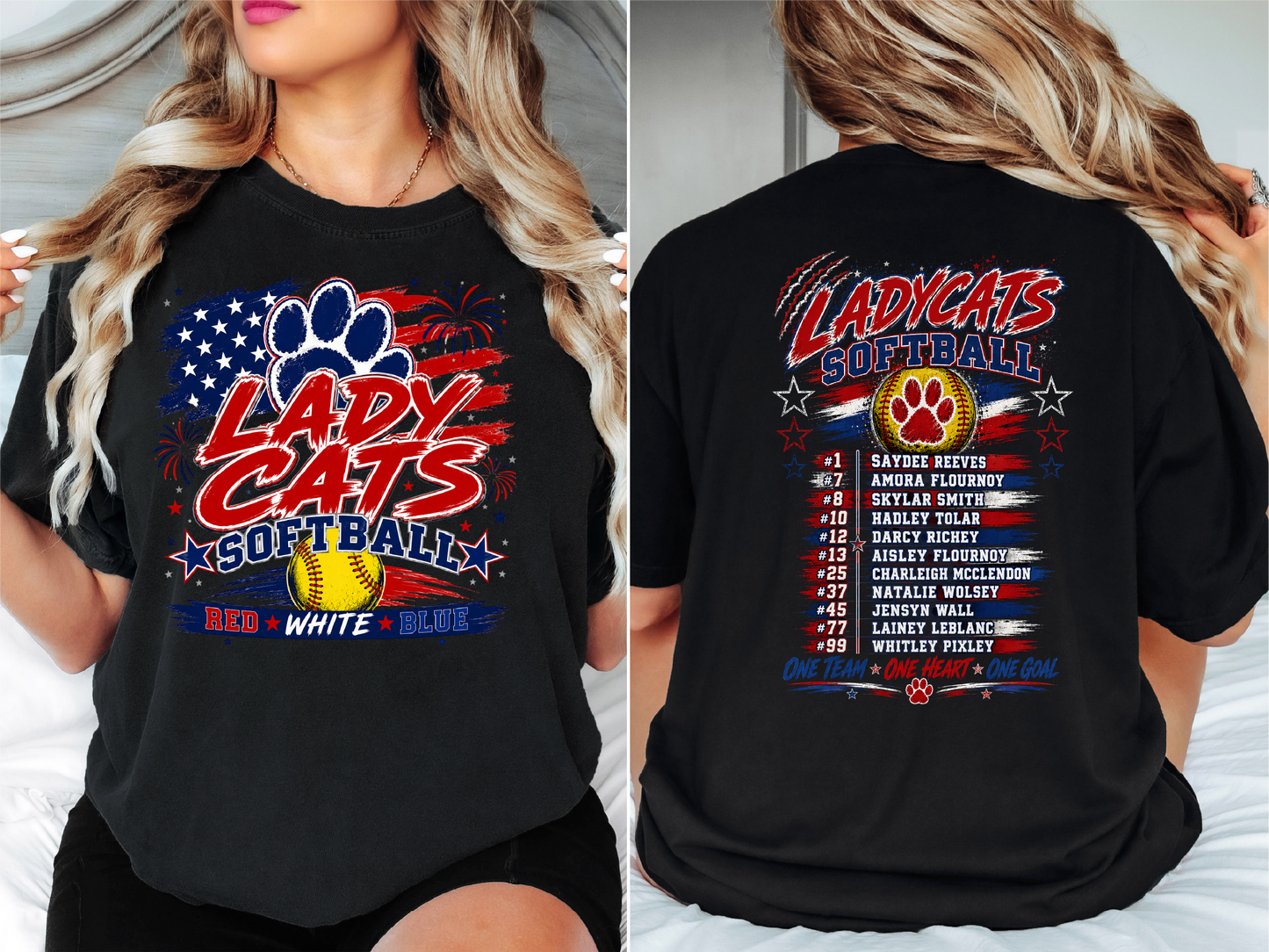 Lady cats softball 4th of july