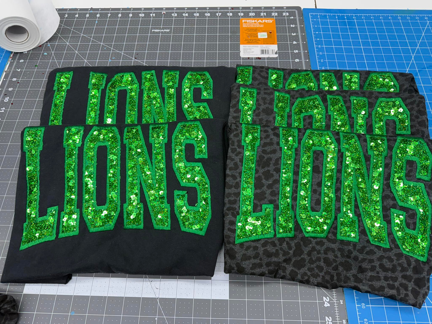 Lions Sequins leopard