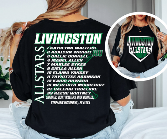 10 LIVINGSTON GIRLS ALLSTAR