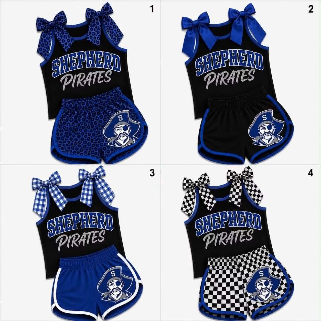 Pirates Tank and shorts set
