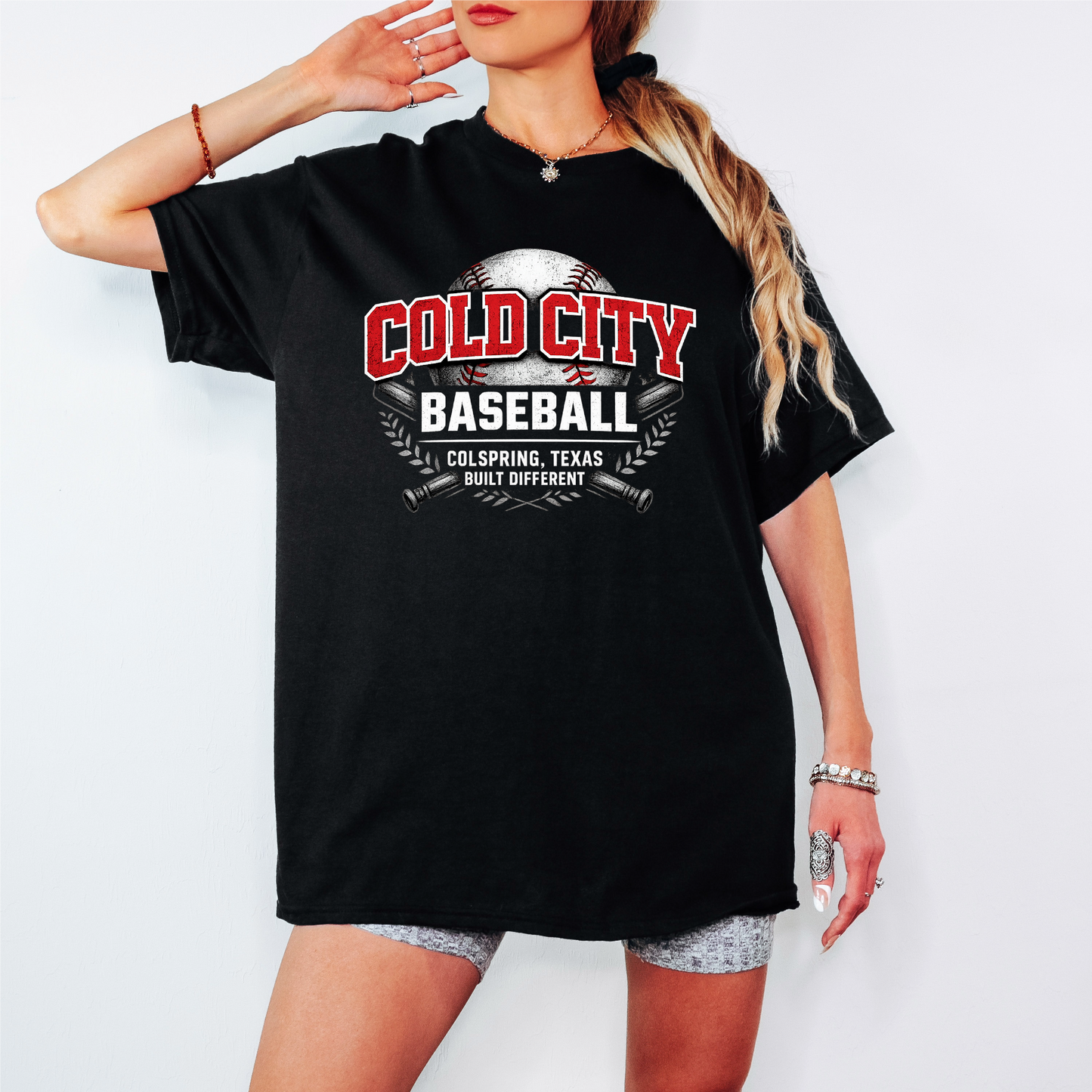 Cold City Baseball built different black