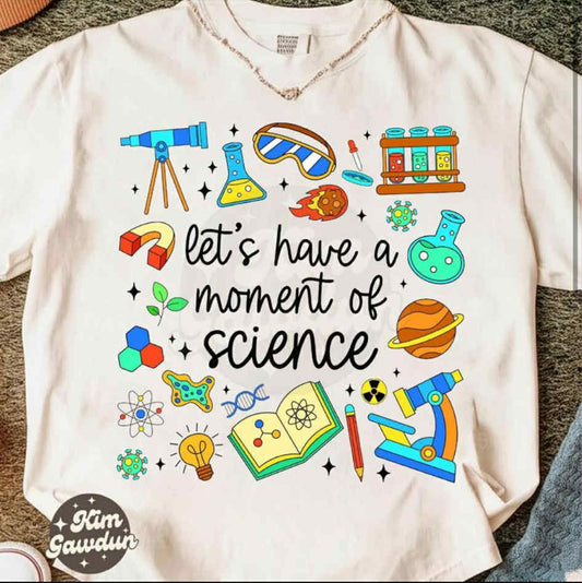 Lets have a moment of science