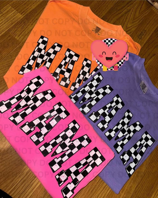 MAMA Checkered Distress