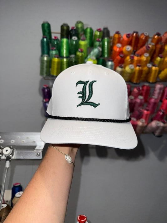 "L" livingston rope hat
