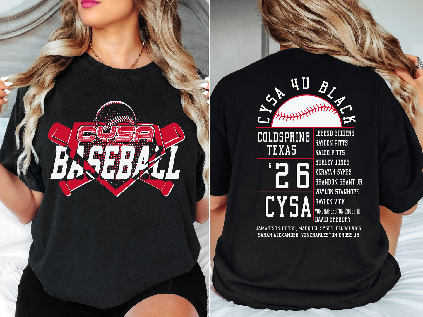 Cysa 4u black baseball