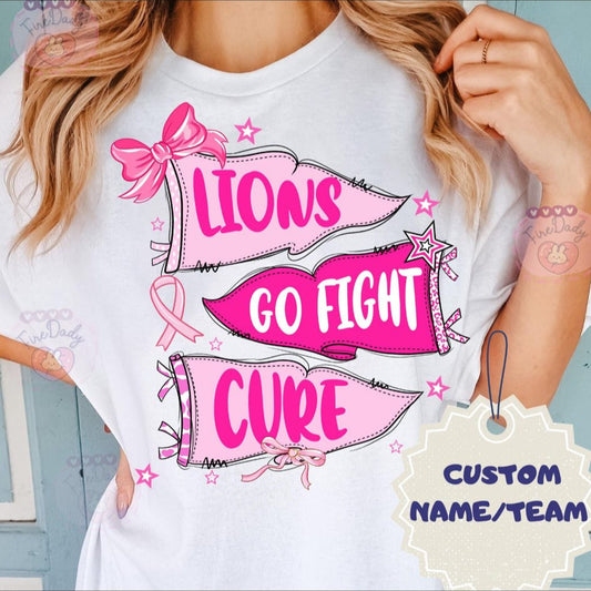 Lions Go FIGHT CURE