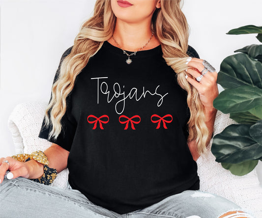 Trojans red bows 003