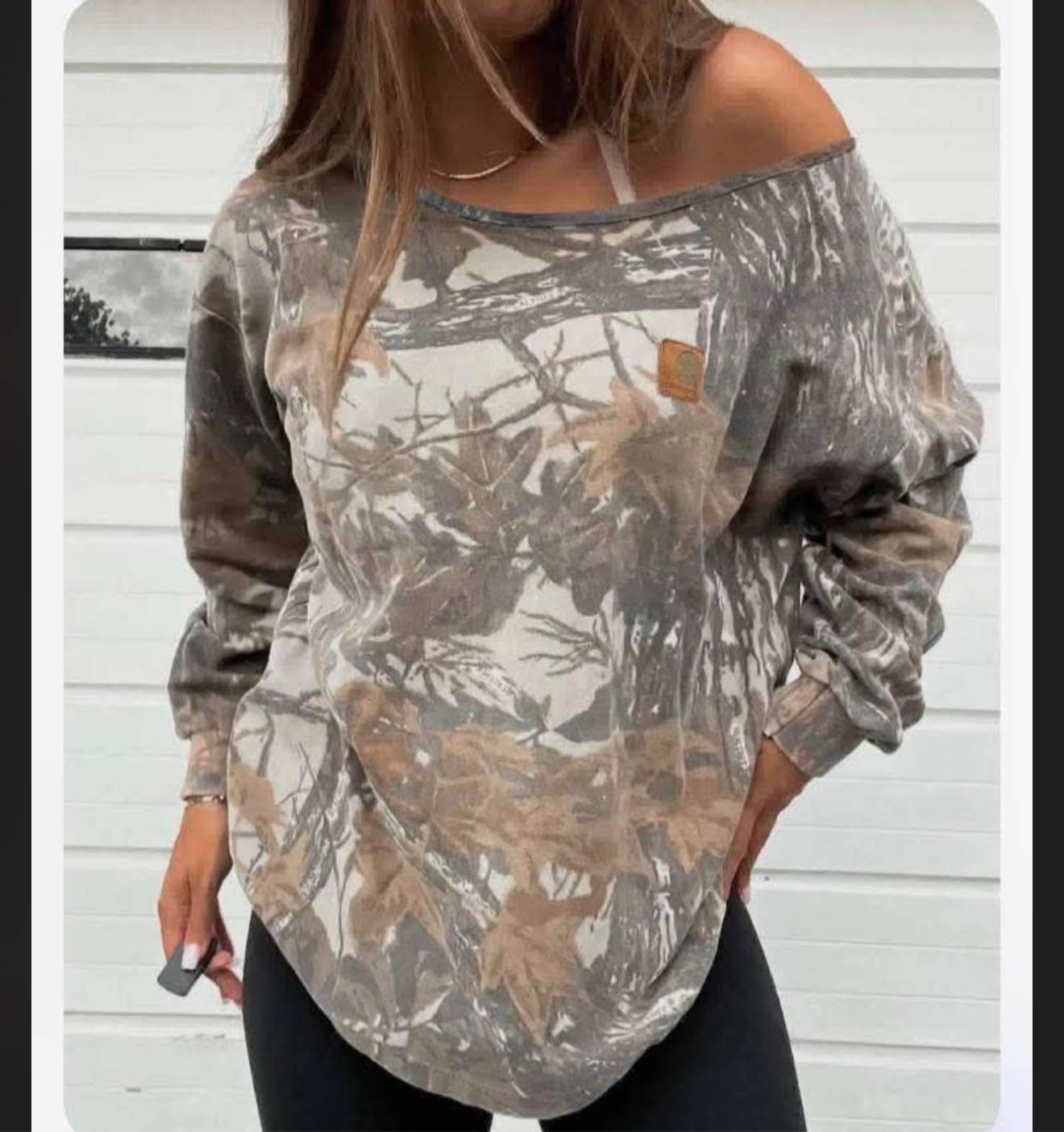 Camo Carhartt  Shirt