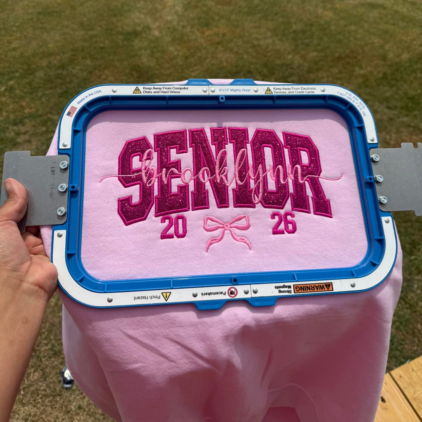 Senior Custom applique