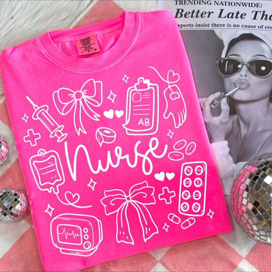 Nurse icon shirt