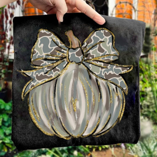 Camo pumpkin