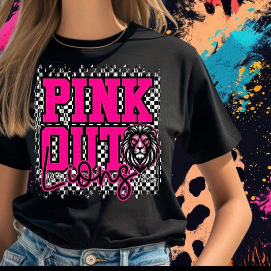 410 pink out lions