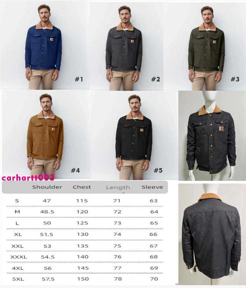 Carhart fleece lined jacket