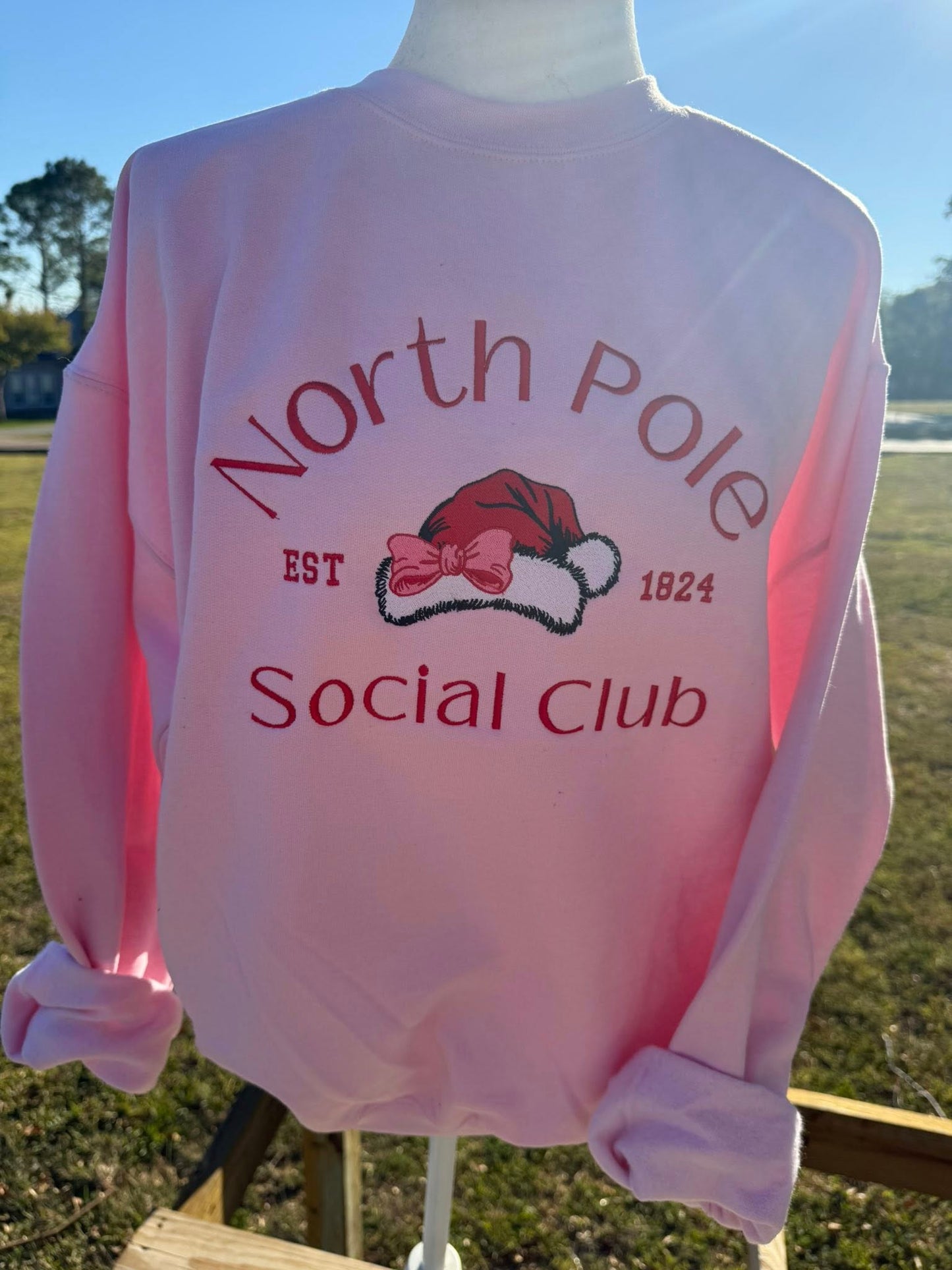 North Pole social club (embriodery)