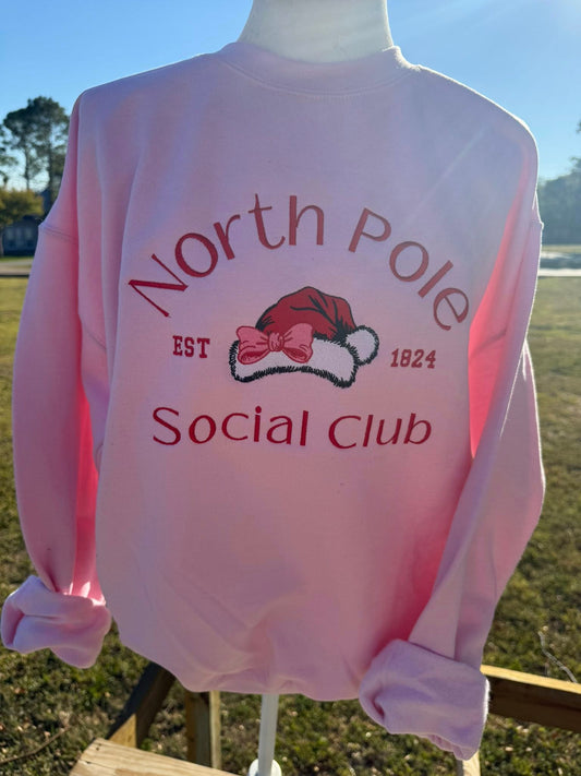 North Pole social club (embriodery)