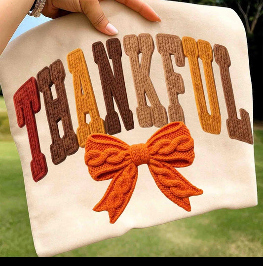 thankful bow #446