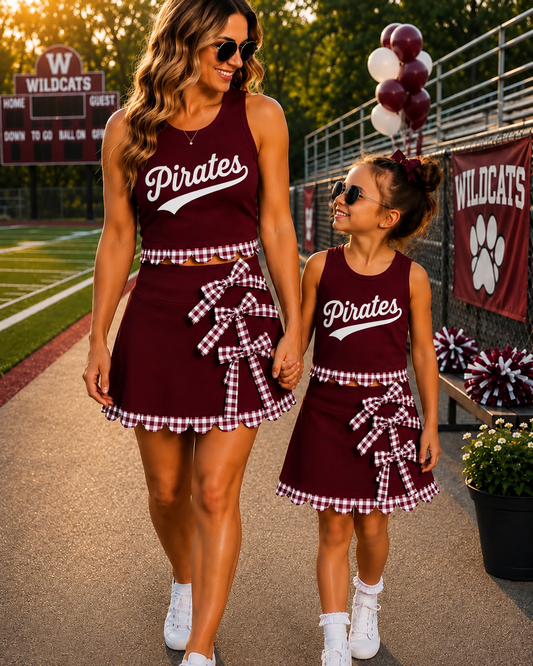 Pirates Uniform Gingham