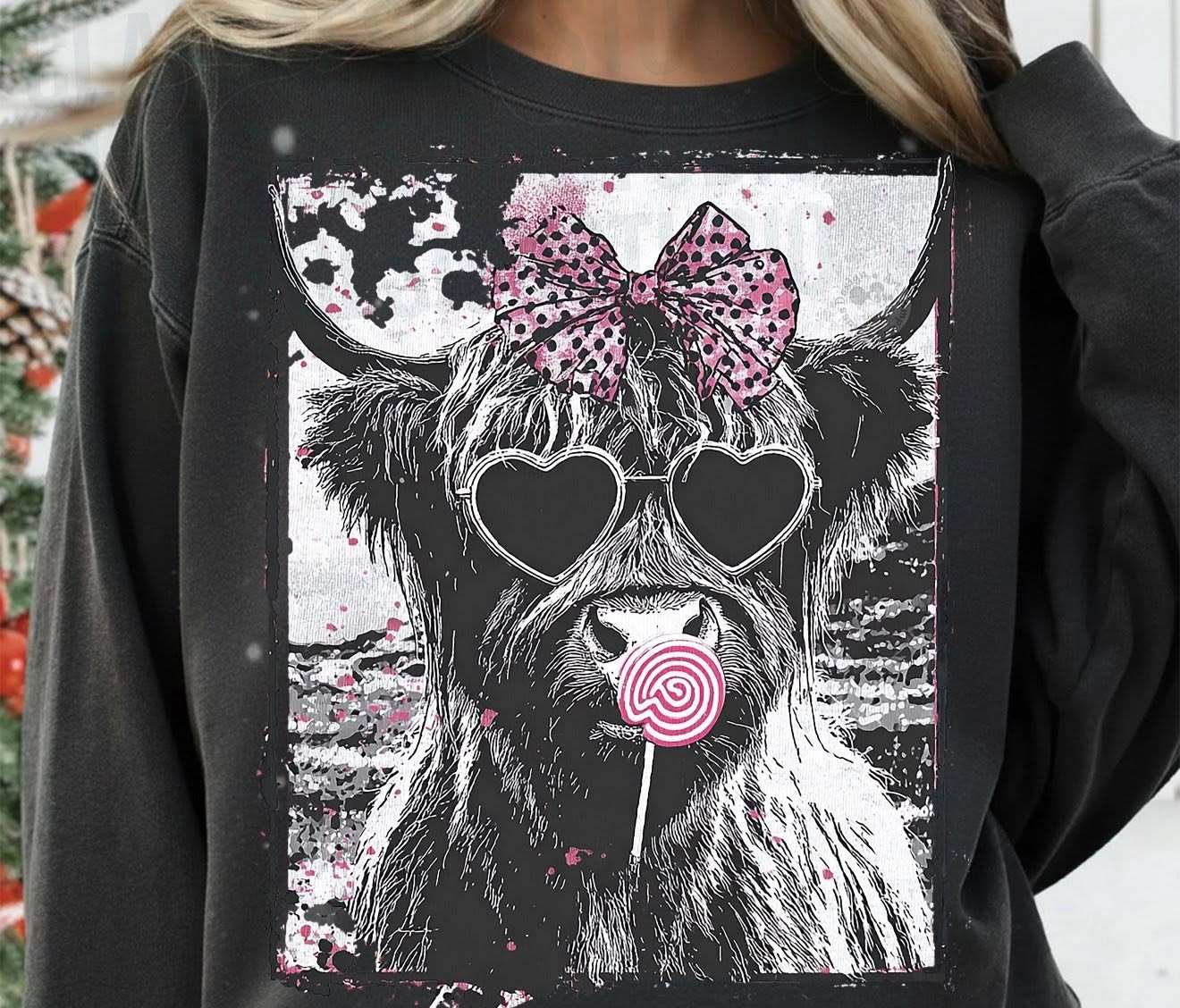 hyland cow  Valentines #456