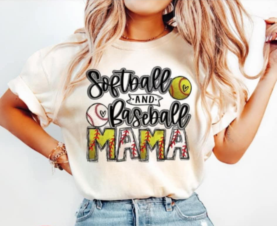 Softball and baseball mama