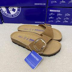 Birkenstock sandals buckle style