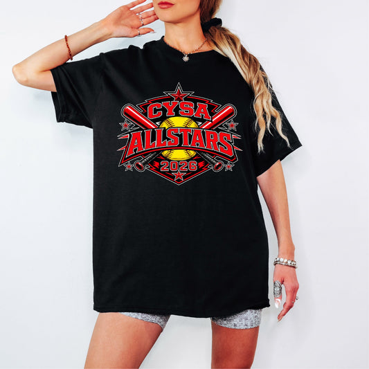 CYSA softball ALLSTAR (black)
