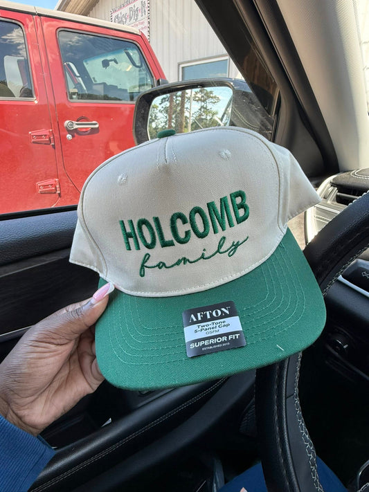 Holcomb hat with back