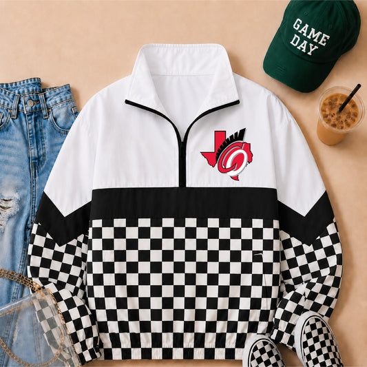 Trojans Checkered black Jacket