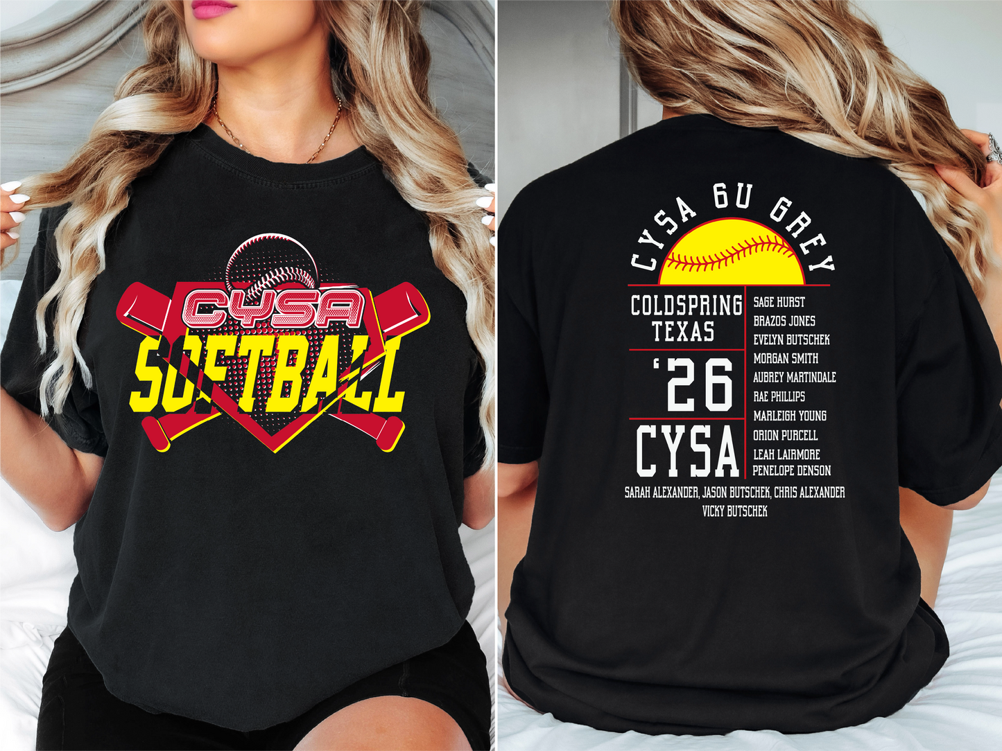 Cysa 6u grey softball