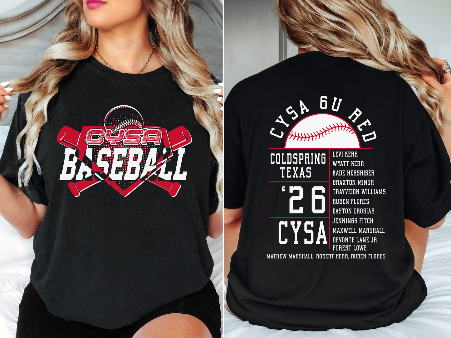 Cysa 6u grey baseball