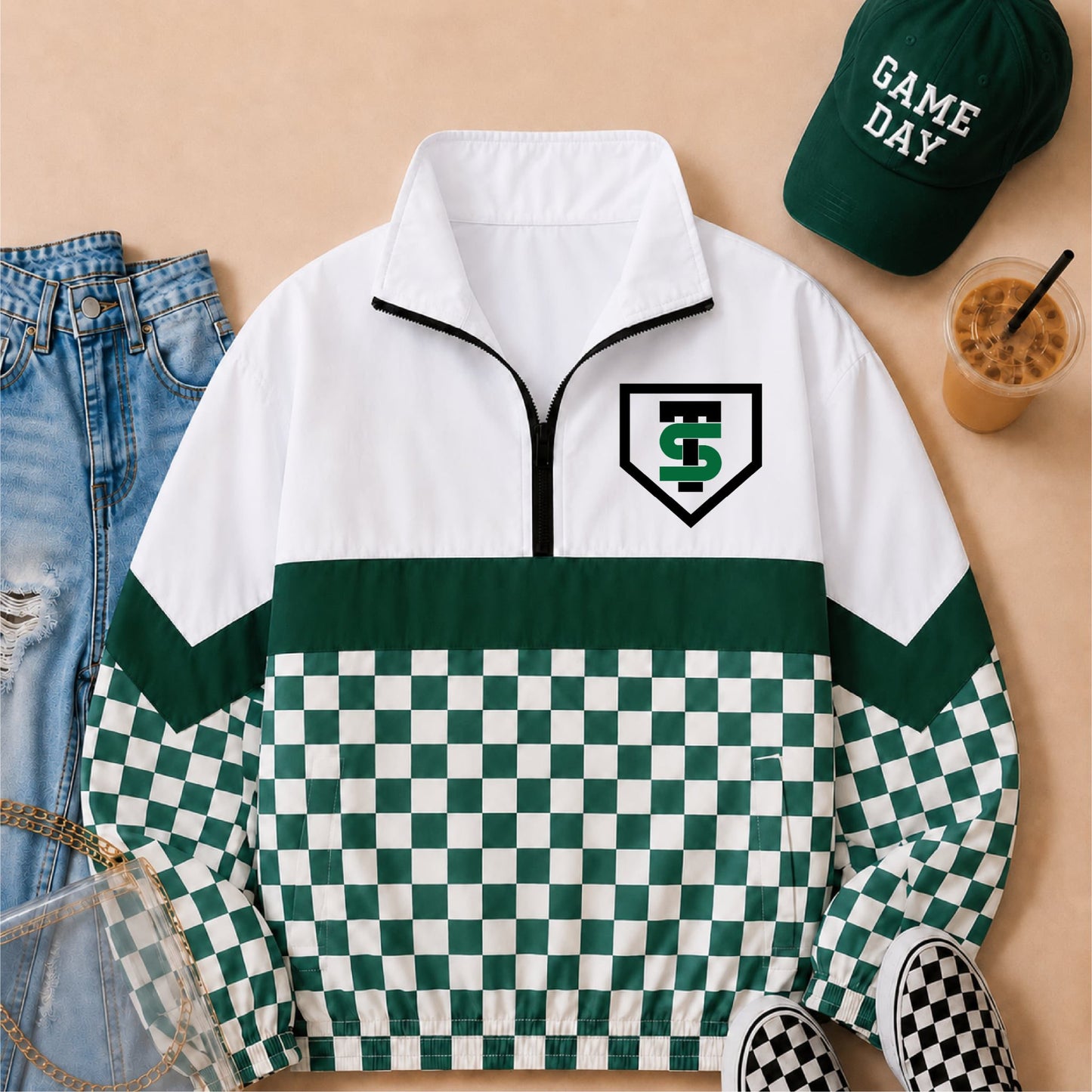 Texas Slam Checkers jacket