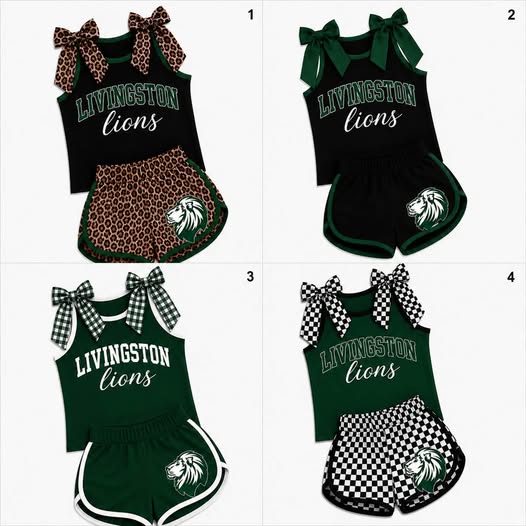 Lions Tank & Shorts set