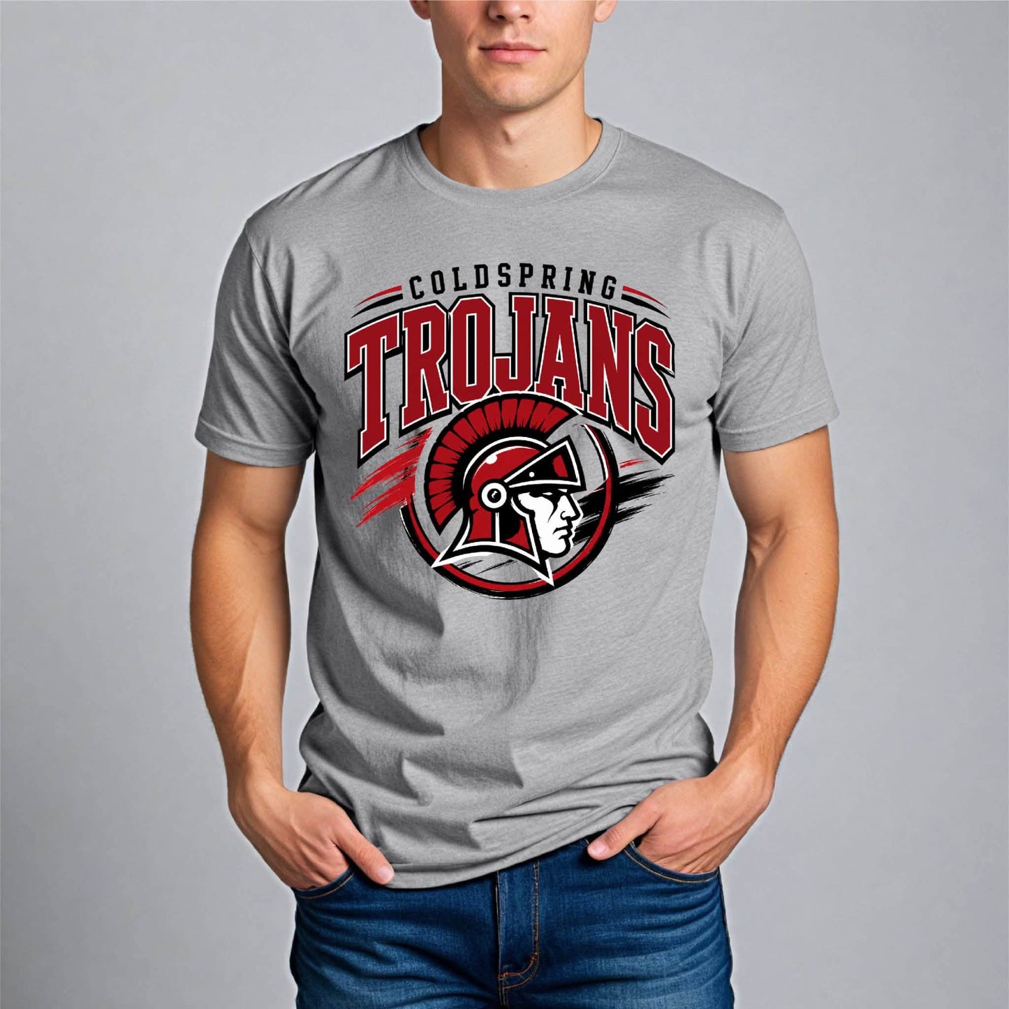 Coldspring trojans BIG BOLD (grey)