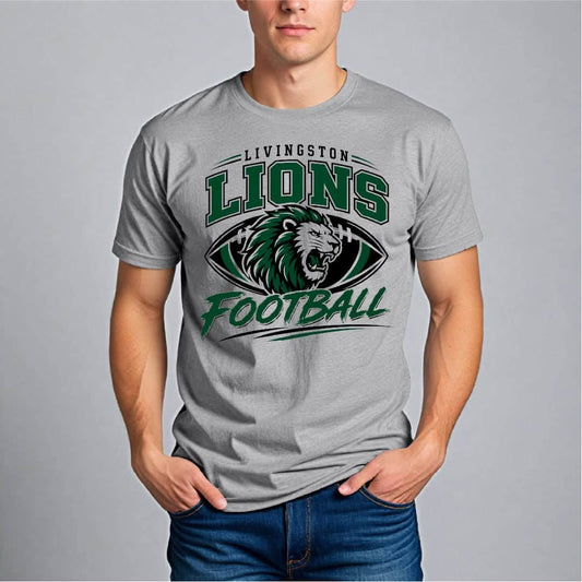 Livingston lions Lions football (Grey)