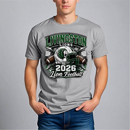 Livingston lions Lions football Stadium lights (Grey)
