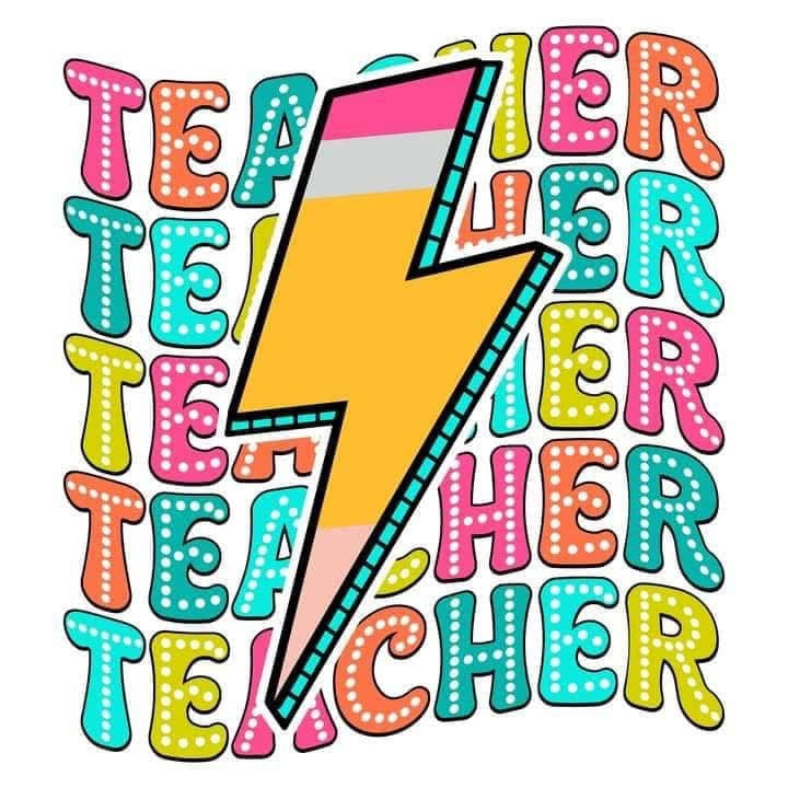 teacher pencil bolt