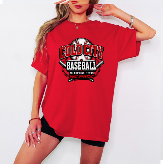 Cold City Baseball built different Red