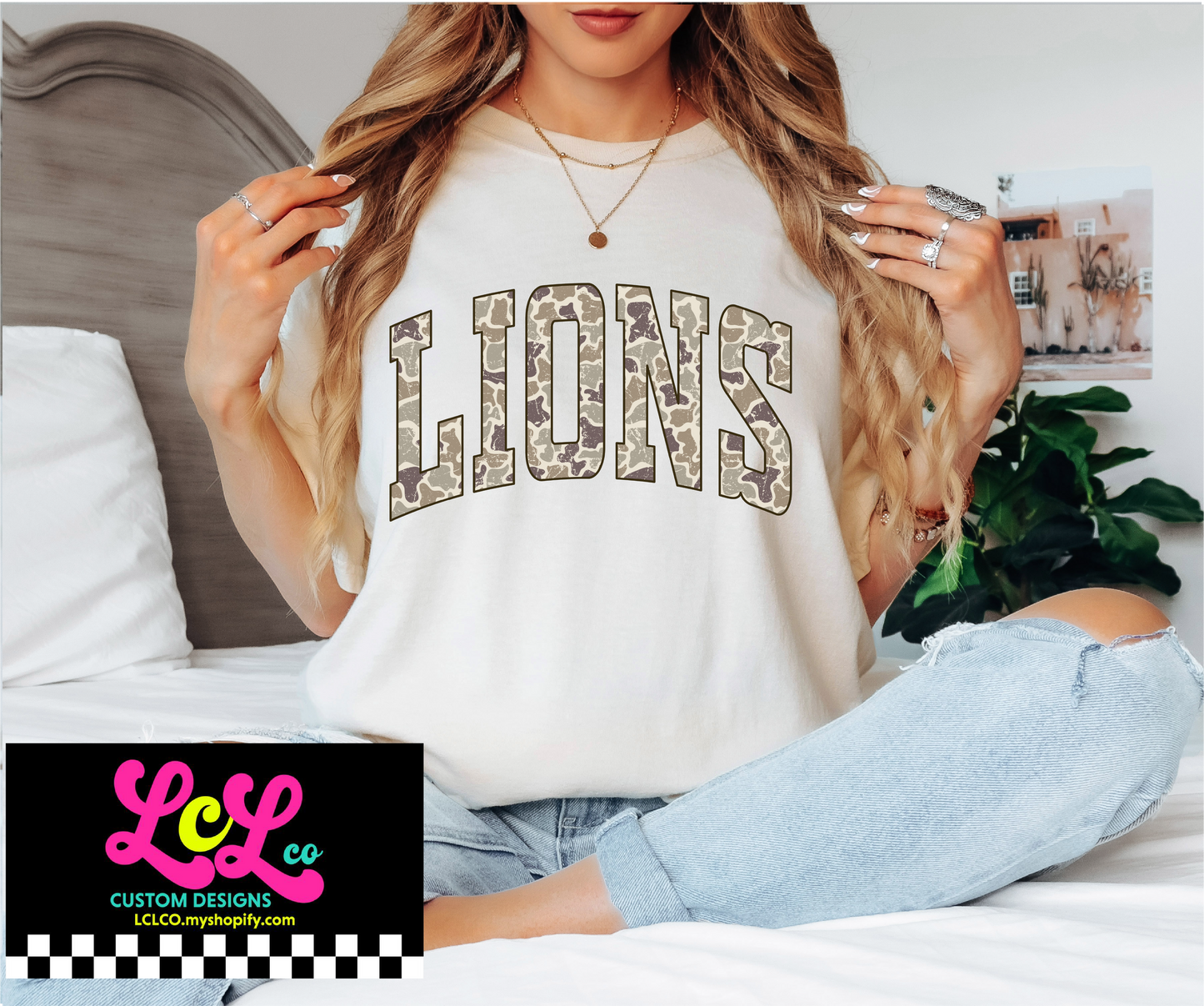 407 Lions grunge cAMO