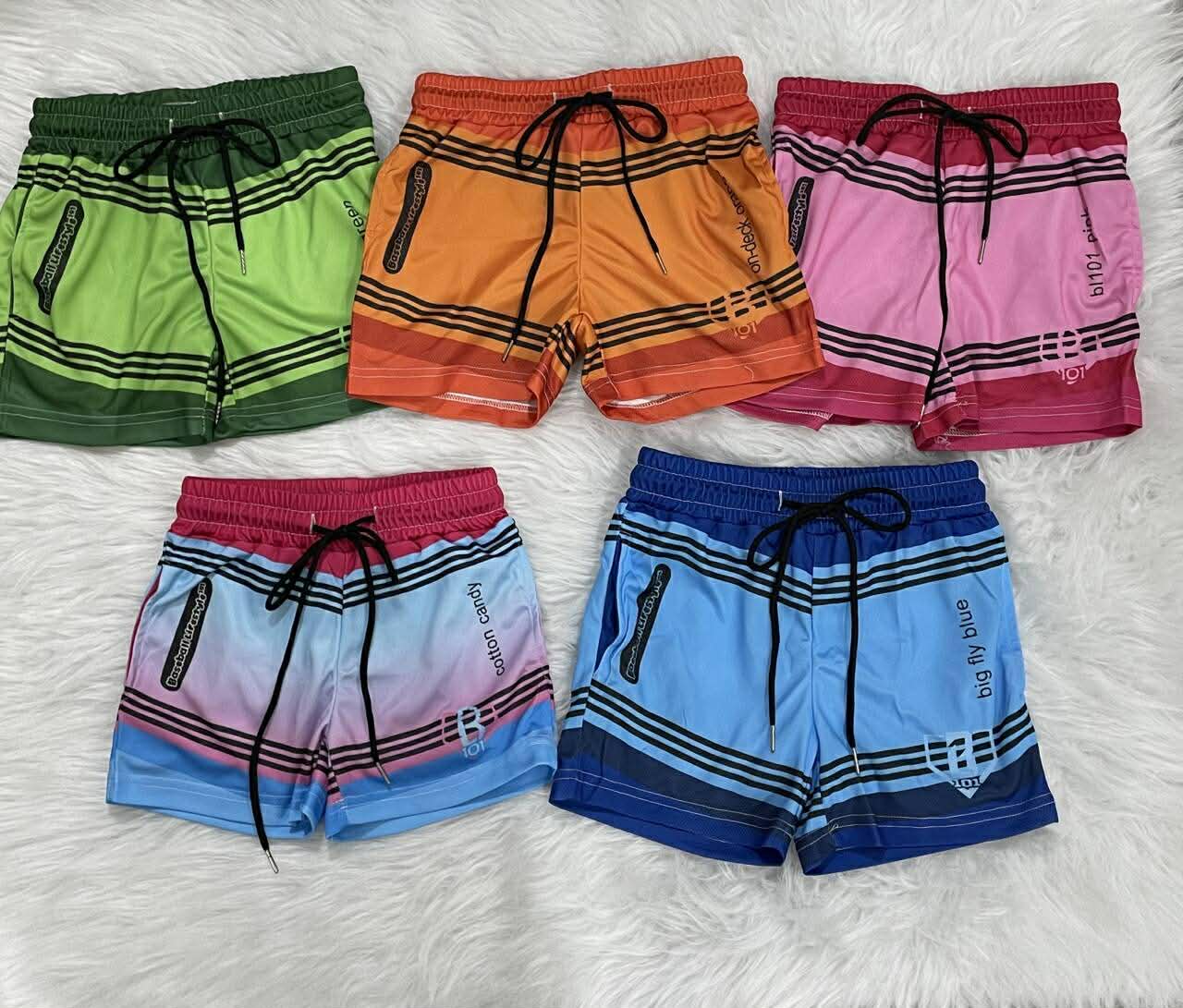 Baseball shorts Crayon collection