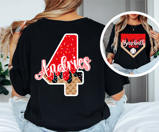 baseball mama drip